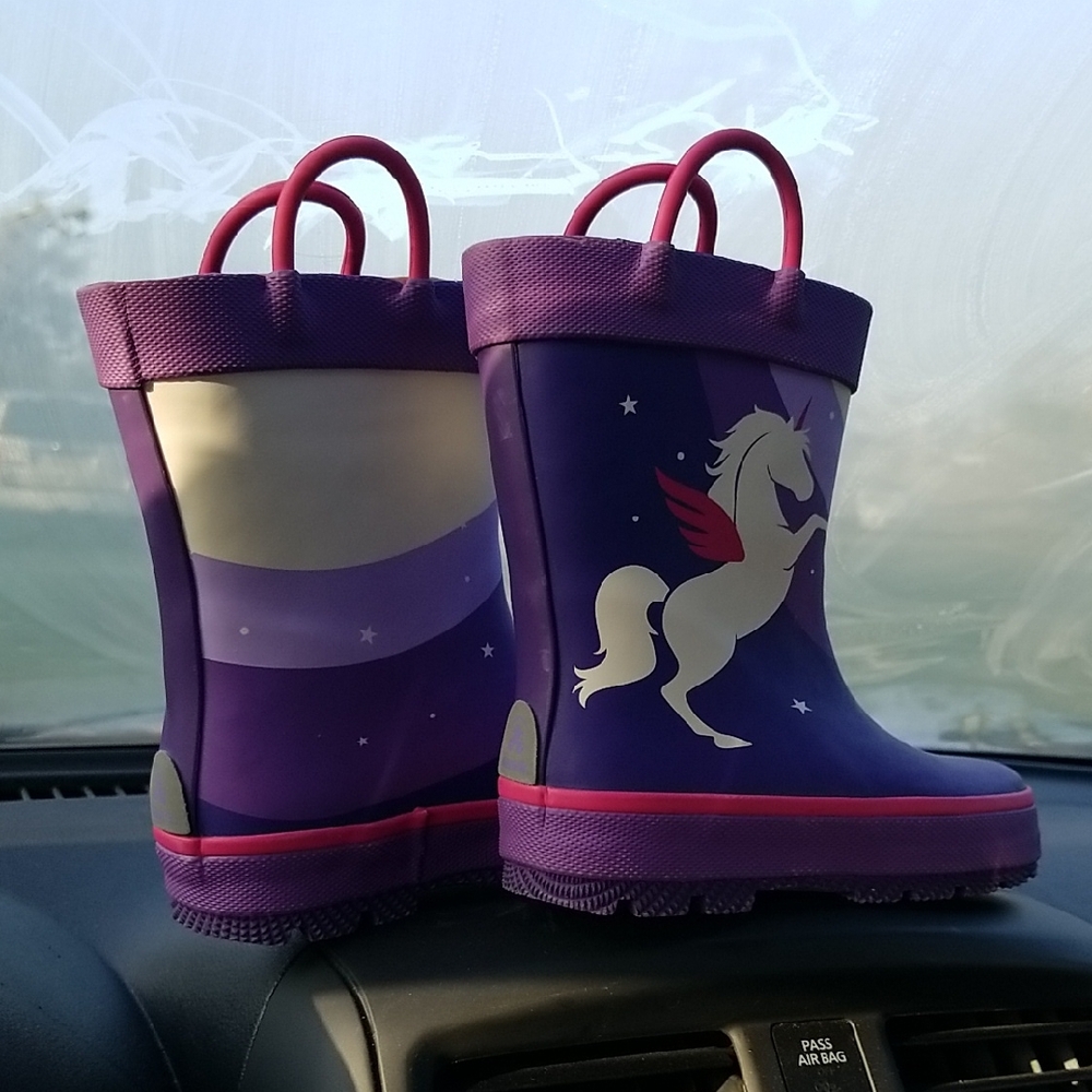 Kamik Purple Unicorn Kids Boots